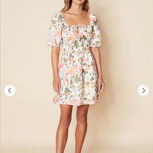 Faithful the Brand. Excellent condition. Nikoleta Mini Dress Teatro Floral